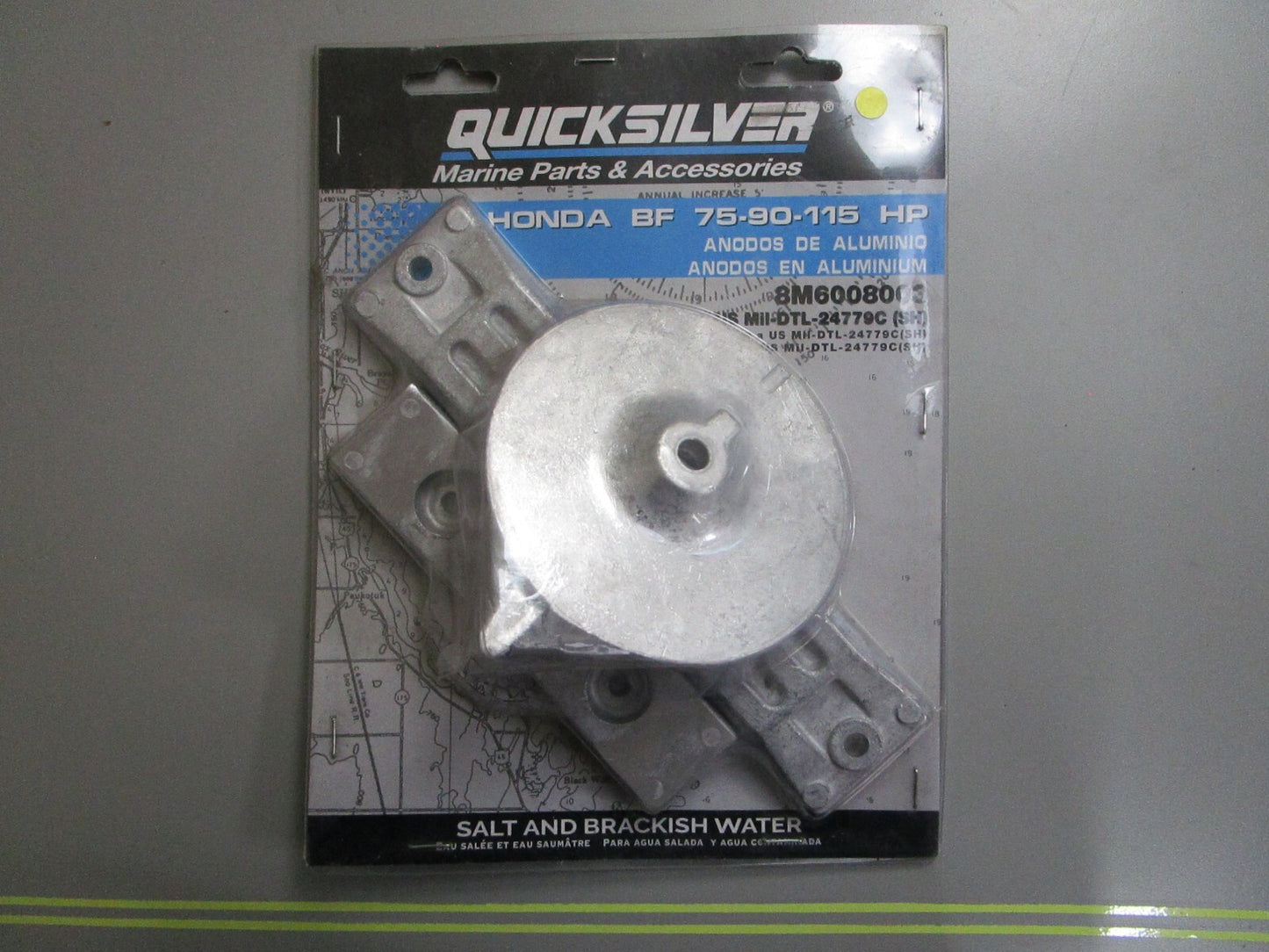*NEW OEM* 0820 Mercury Quicksilver Aluminum Anode 8M6008003
