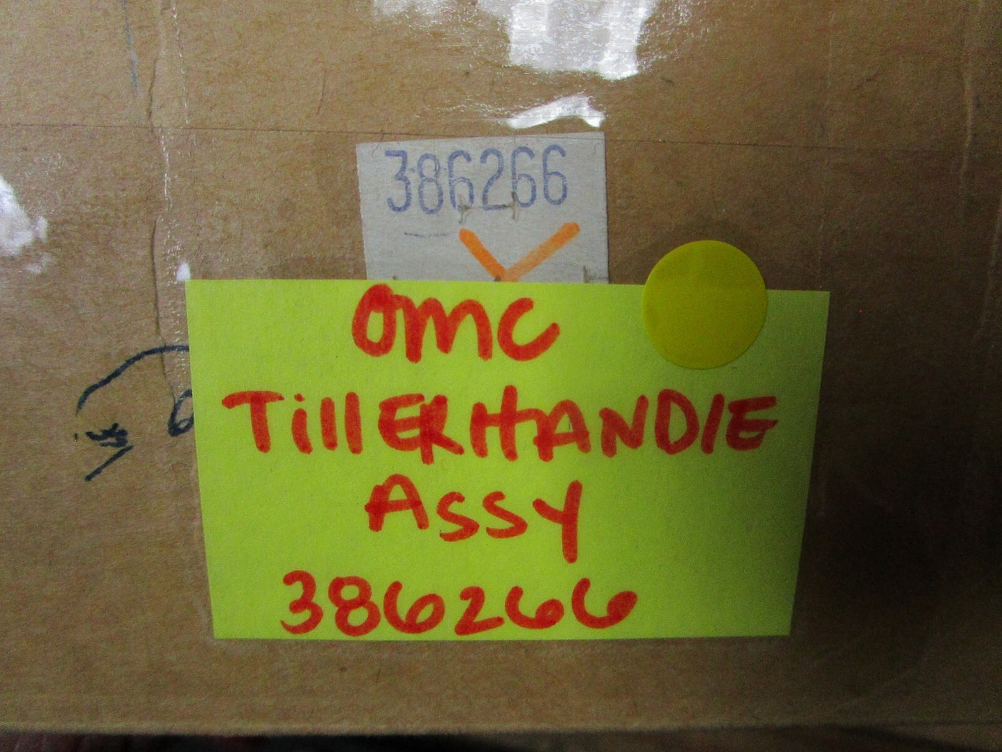 *NEW OEM* 0720 OMC Johnson Evinrude Tiller Handle Grip Assembly 386266 0386266