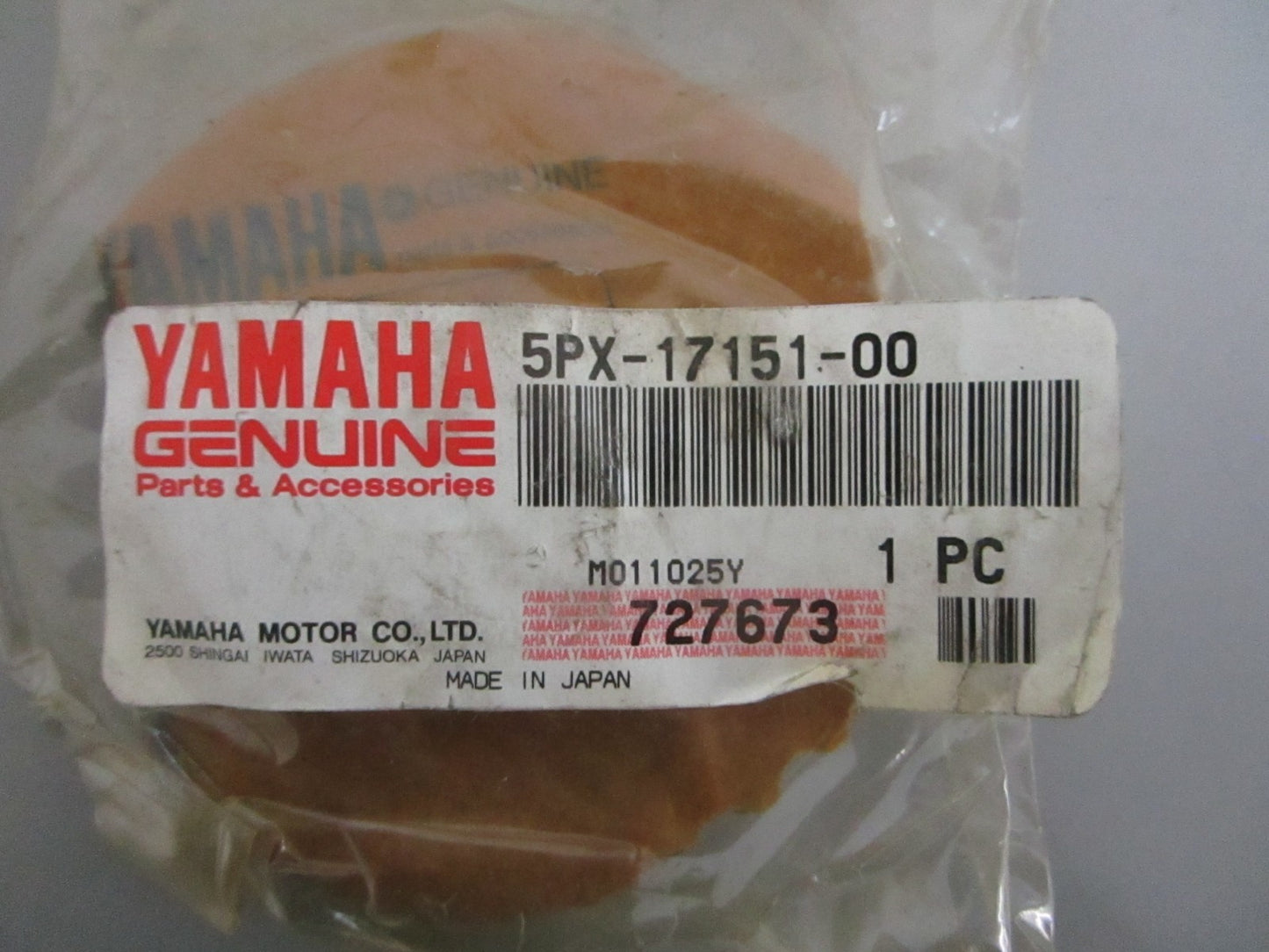 NEW OEM 5PX-17151-00-00 Yamaha 30T 5th Pinion Gear 0820