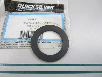 NEW OEM 42999T Mercury Quicksilver Tank Cap Gasket 0810