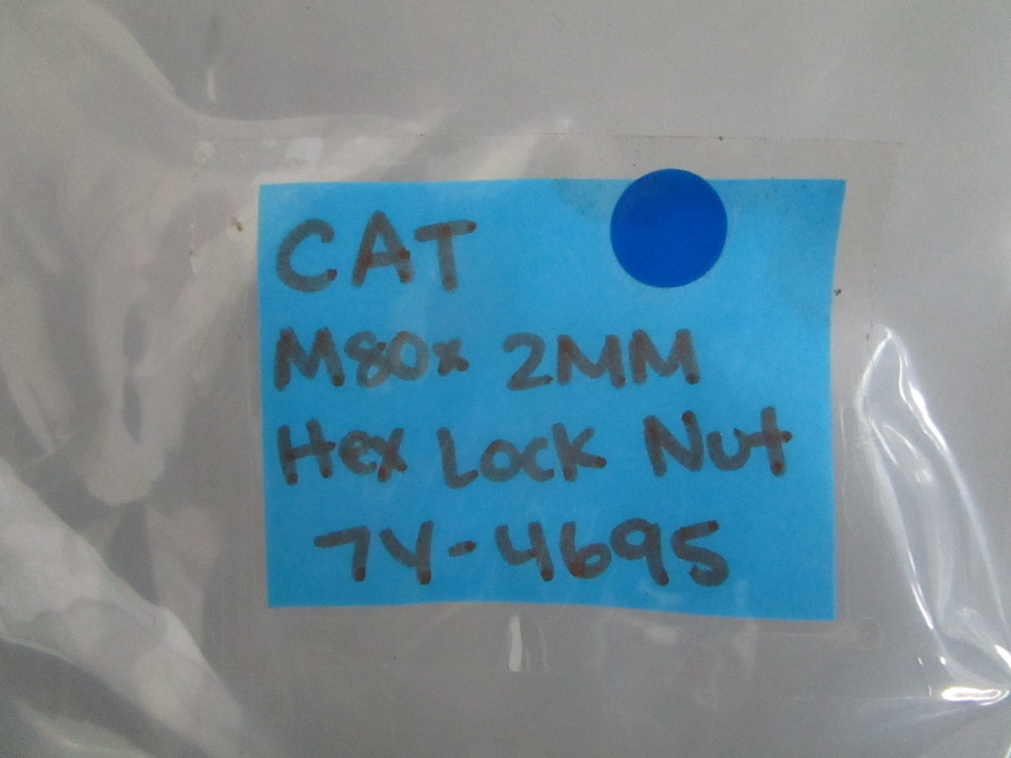 NEW OEM 7Y-4695 CAT M80×2MM Hex Lock Nut 0820