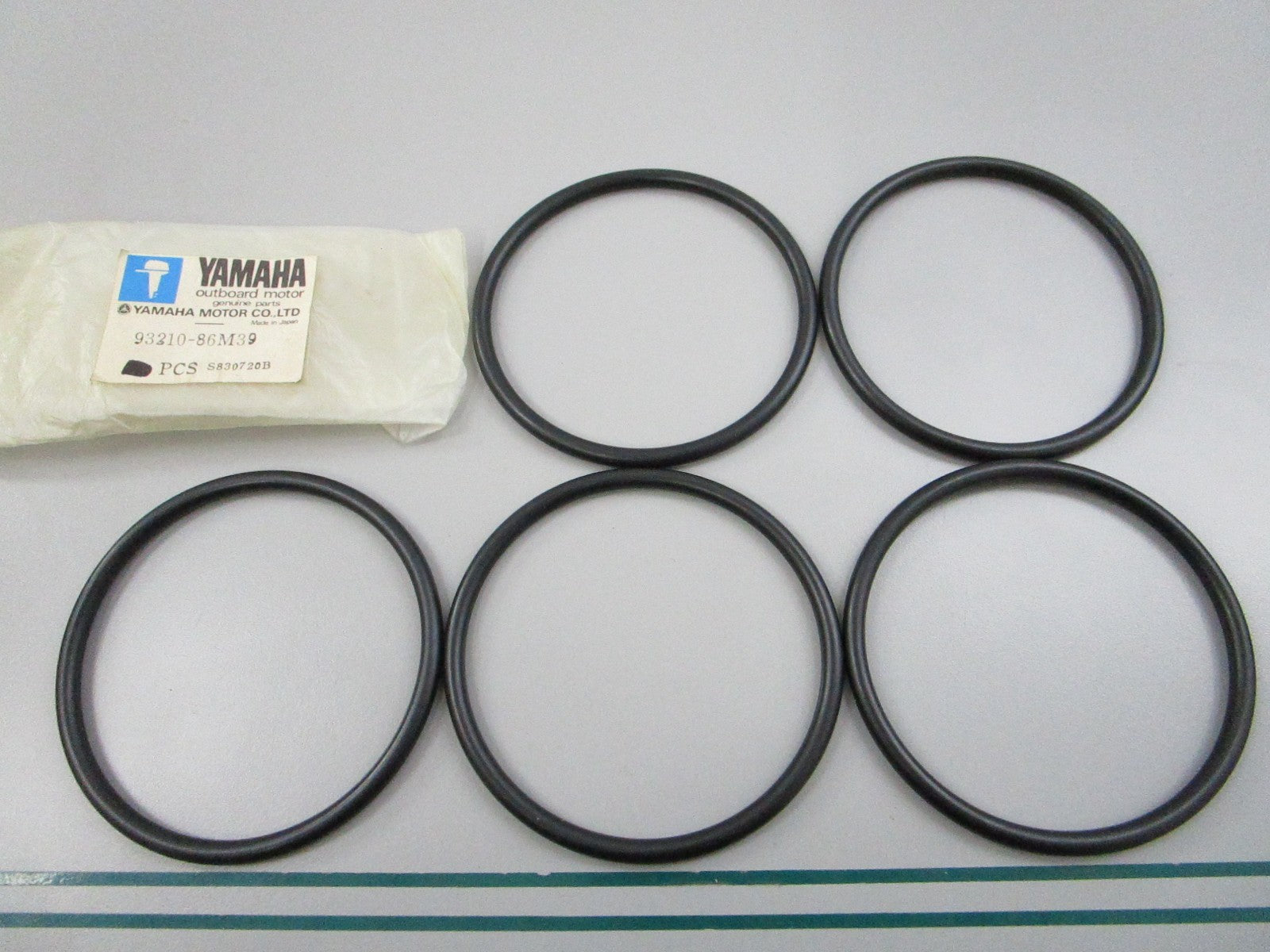 NEW OEM (LOT OF 5) 93210-86M39-00 Yamaha O-Ring 0810