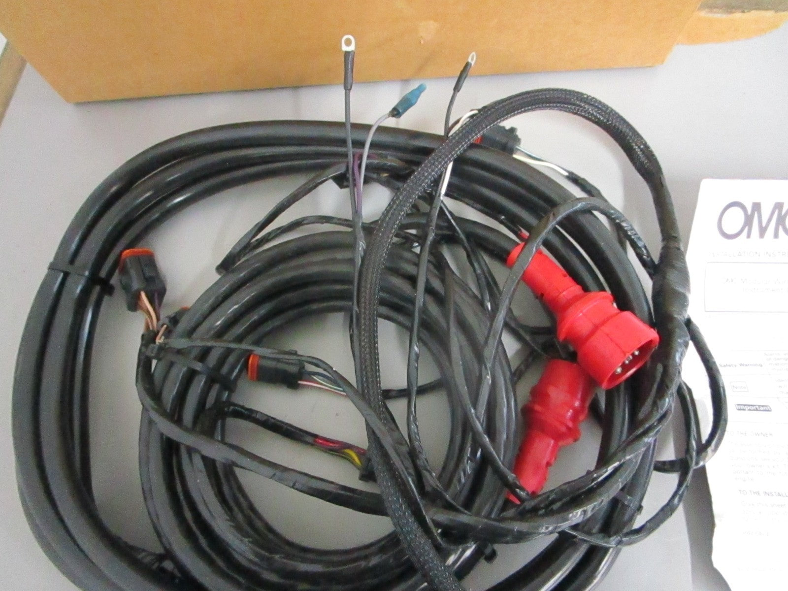 *NEW OEM* 0820 OMC Johnson Evinrude 15' Cable Assy 176340 0176340
