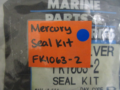 *NEW OEM* 0820 Mercury Quicksilver Seal Kit FK1063-2