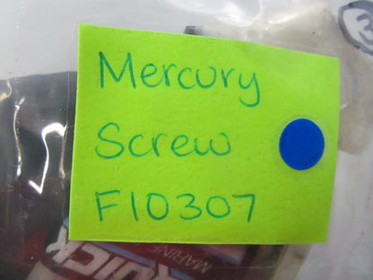 NEW OEM F10307 Mercury Quicksilver Screw 0810