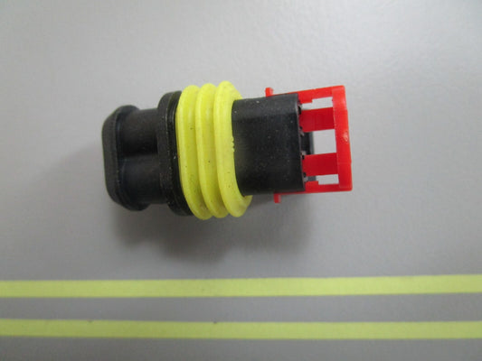 *NEW OEM* 0810 OMC Johnson Evinrude 2 Position Plug Connector & Seal 3011153