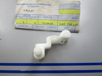 *NEW OEM* 0810 OMC Johnson Evinrude Cam Follower 320492 0320492