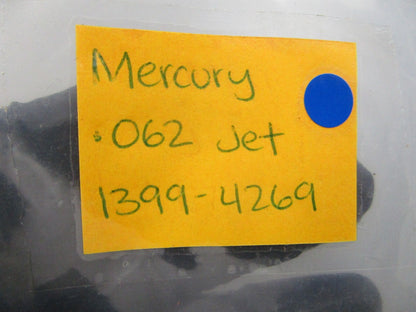 NEW OEM 1399-4269 Mercury Quicksilver .062 Jet 0810