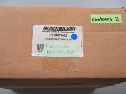 *NEW OEM* 0820 Mercury Quicksilver Filter Cartridge Assy 892687A02