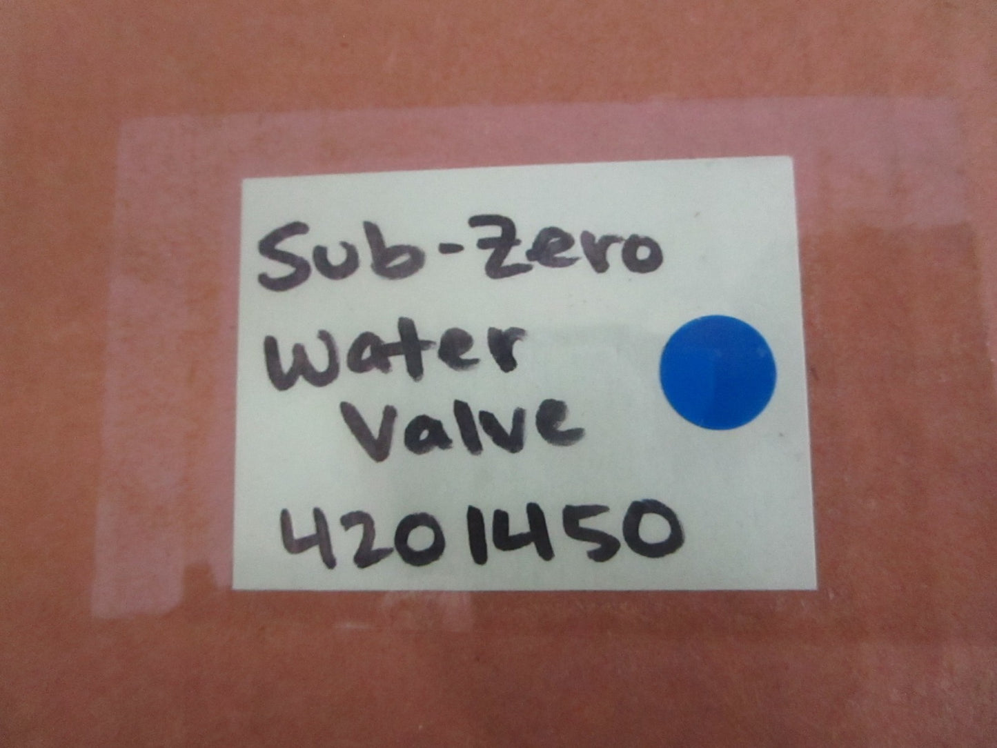 *NEW OEM* 0820 Sub-Zero Water Valve 4201450