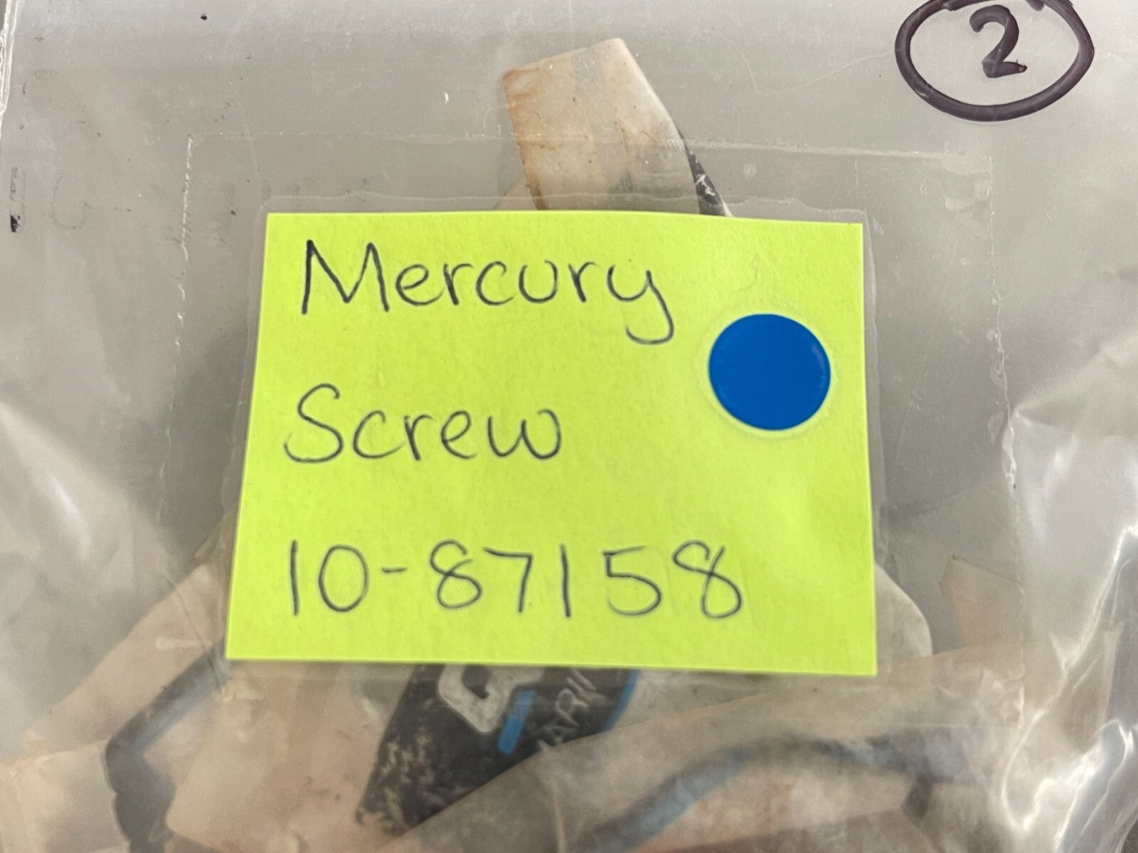 *NEW OEM* 0810 Mercury Quicksilver Screw 10-87158