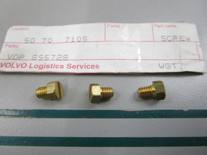 NEW OEM (LOT OF 3) 855728 Volvo Penta Screw 0810