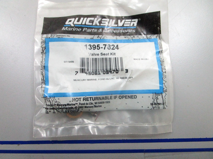 *NEW OEM* 0810 Mercury Quicksilver Valve Seat Kit 1395-7824
