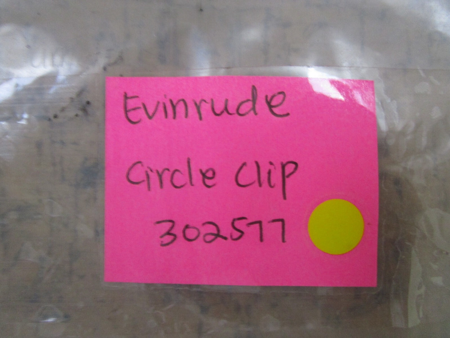 *NEW OEM* (LOT OF 7) 0750 OMC Johnson Evinrude CIRCLE CLIP 302577 0302577