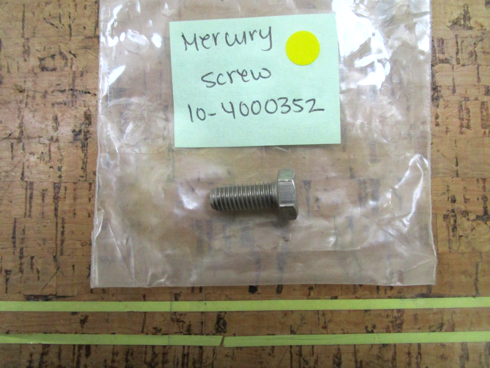 *NEW OEM* 0750 Mercury Quicksilver SCREW 10-4000352