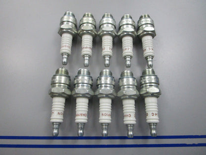 NEW (LOT OF 10) J4C Champion Spark Plug 0810