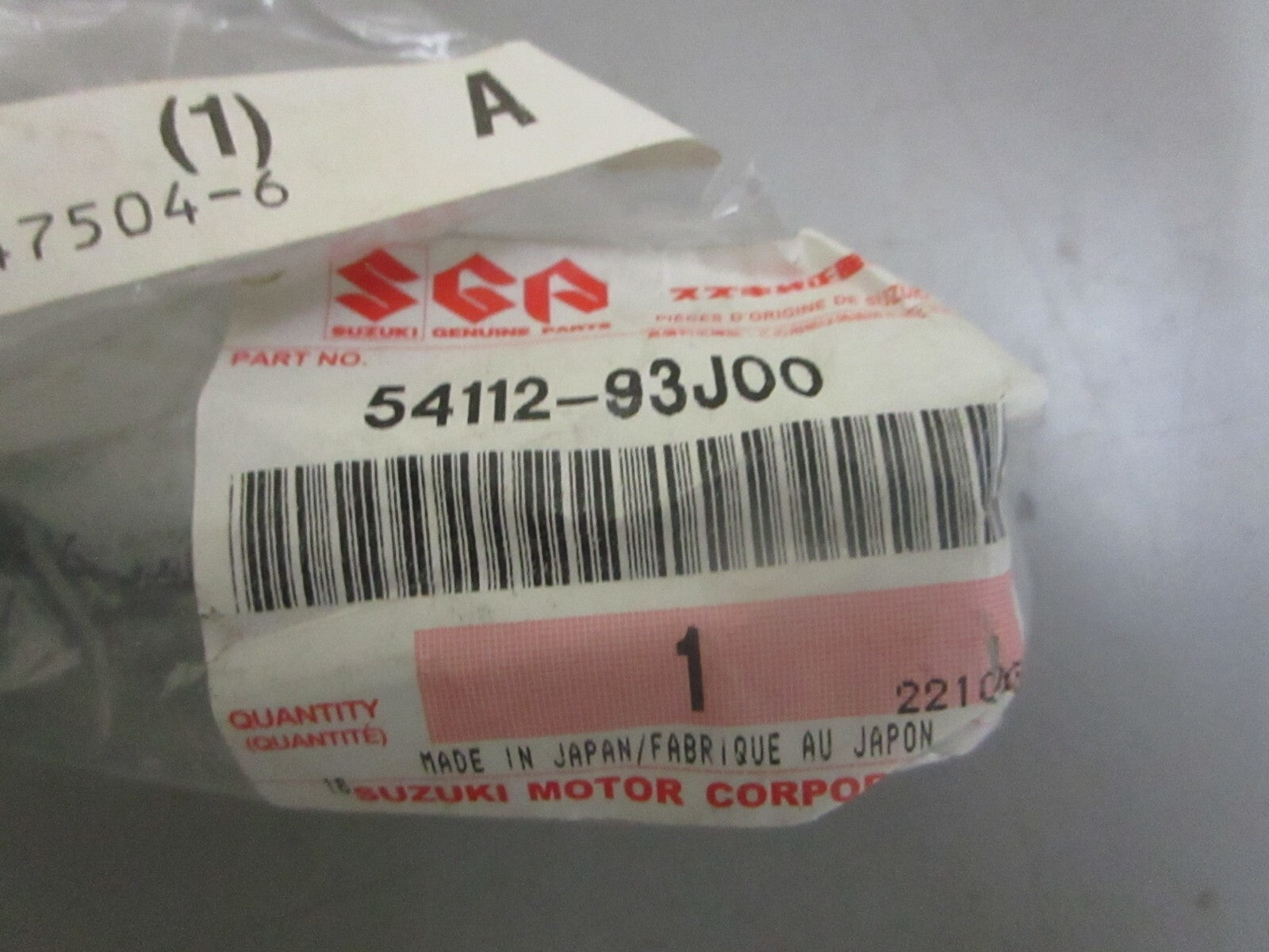 *NEW OEM* 0820 Suzuki Mount Bolt 54112-93J00
