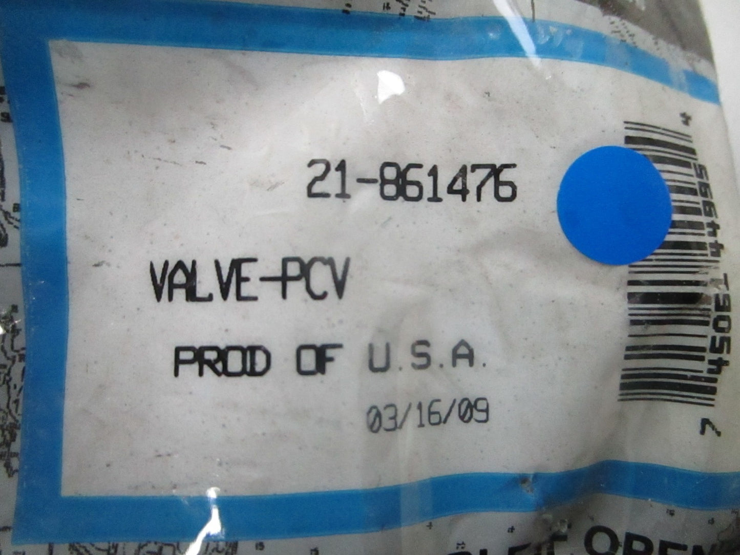 *NEW OEM* 0810 Mercury Quicksilver PCV Valve 21-861476