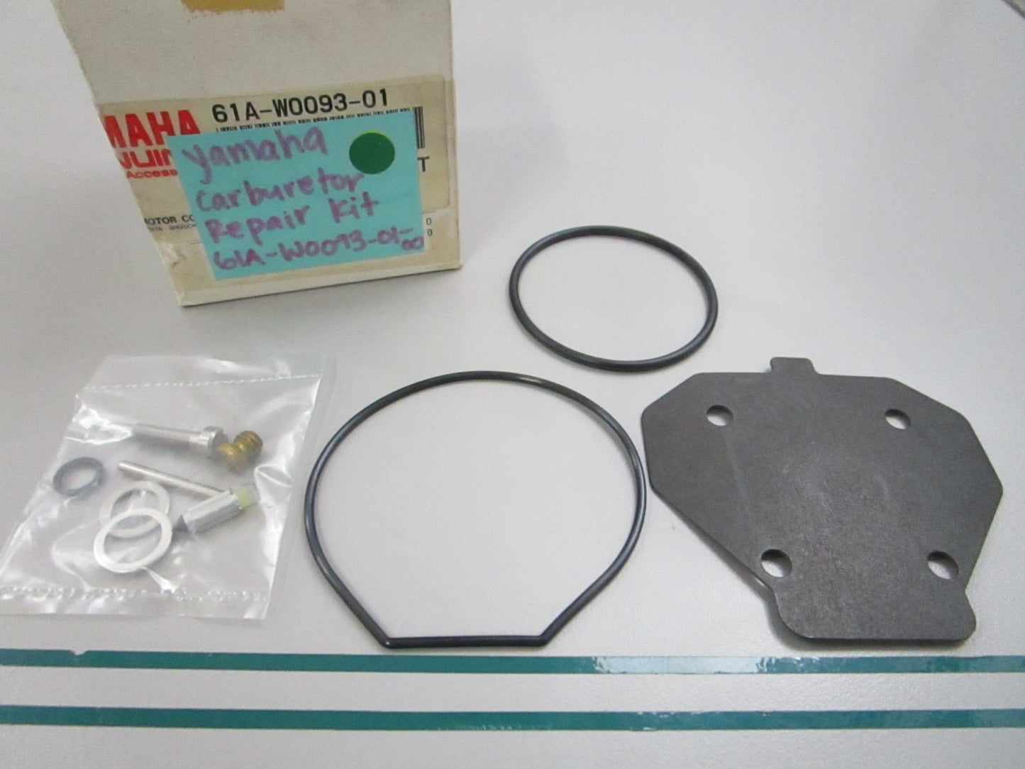 NEW OEM 61A-W0093-01-00 Yamaha Carburetor Repair Kit 0810