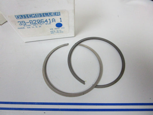 *NEW OEM* 0810 Mercury Quicksilver 2-.010 Ring Set 39-820641A 1