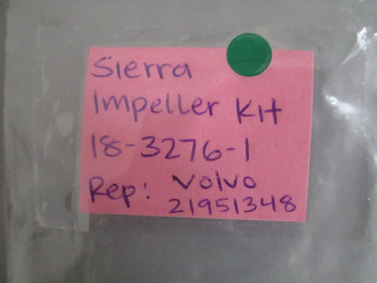 Sierra 18-3276-1 NEW Impeller Kit Volvo Penta 1999 & Later Replaces OEM 0820