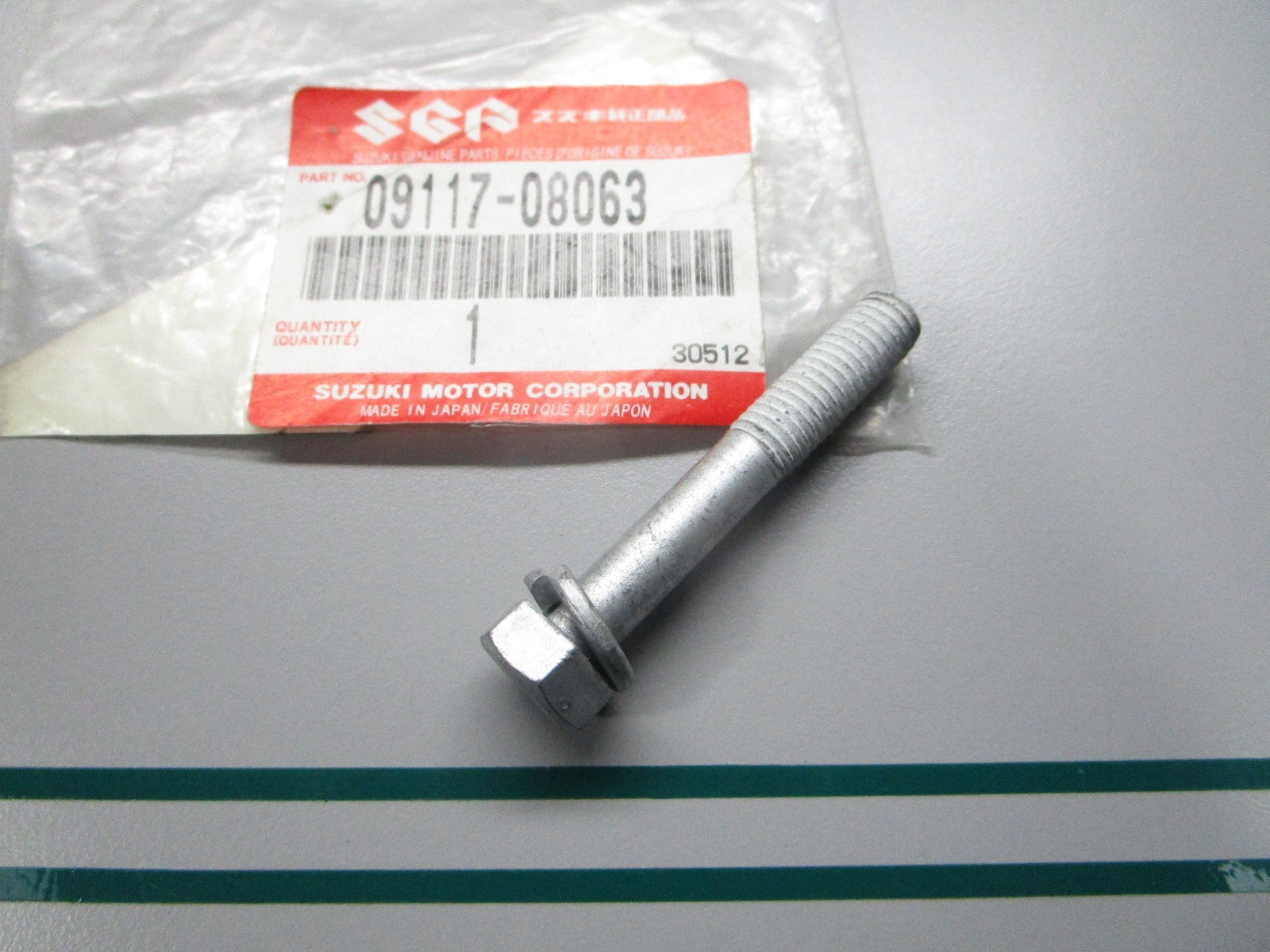 NEW OEM 09117-08063 Suzuki Bolt 0810