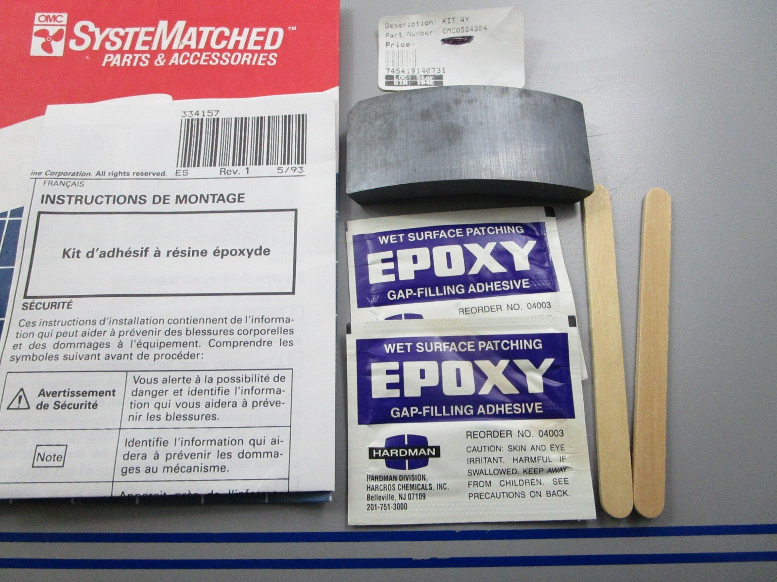 *NEW OEM* 0810 OMC Johnson Evinrude Magnet Replacement Kit 584304 0584304