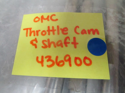 *NEW OEM* 0810 OMC Johnson Evinrude Throttle Cam & Shaft 436900 0436900