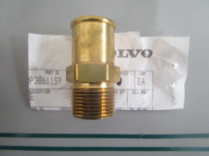 Volvo Penta 3861159 Nipple Marine Engine Fitting NOS Genuine Part NEW OEM 0820
