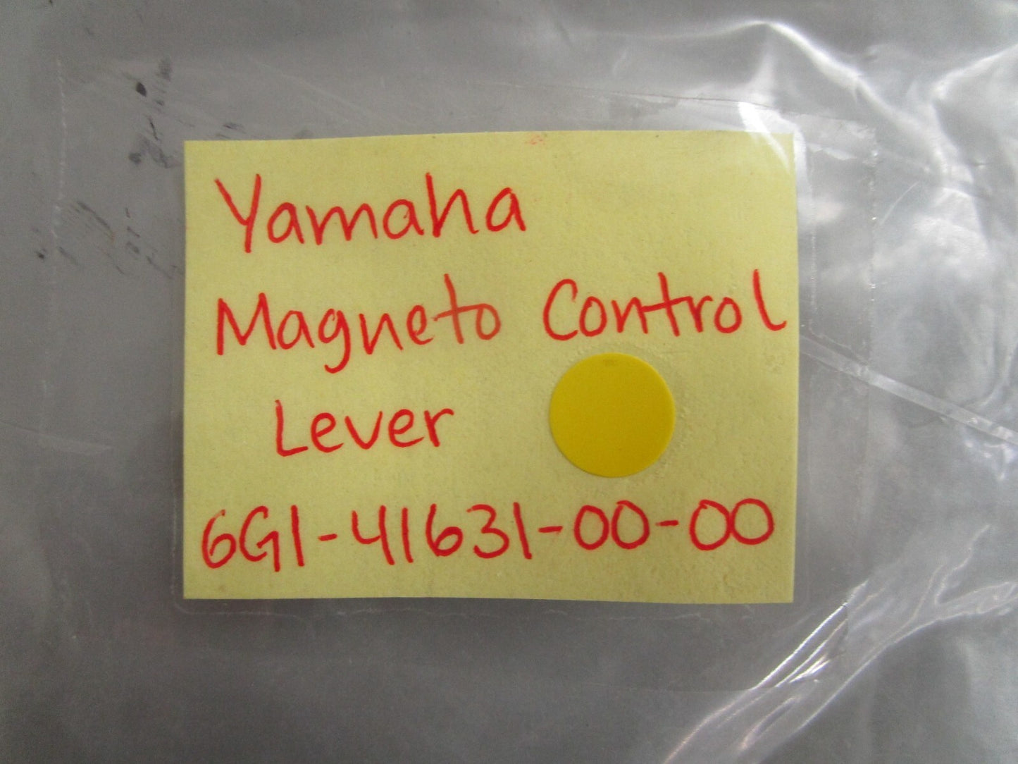 *NEW OEM* 0810 Yamaha Magneto Control Lever 6G1-41631-00-00