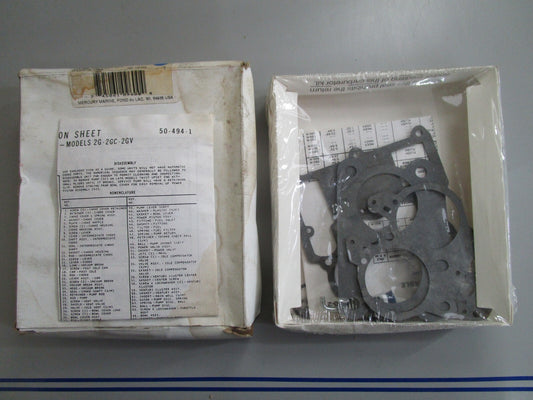 *NEW OEM* 0820 Mercury Quicksilver Carburetor Repair Kit 1397-8760