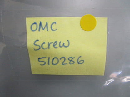 *NEW OEM* (LOT OF 2) 0750 OMC Johnson Evinrude SCREW 510286 0510286