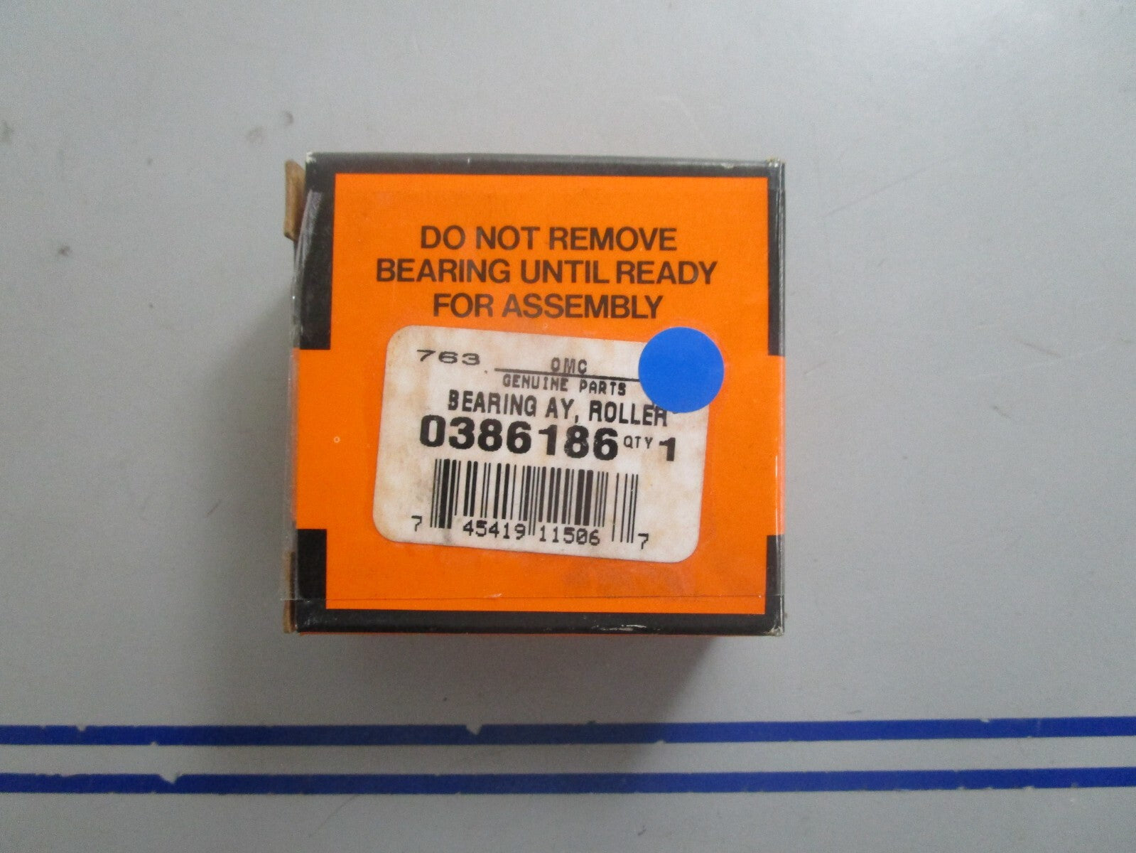 *NEW OEM* 0810 OMC Johnson Evinrude Roller Bearing Assembly 386186 0386186
