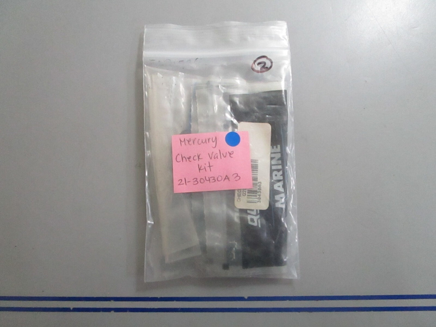 *NEW OEM* 0810 Mercury Quicksilver Check Valve Kit 21-30430A3