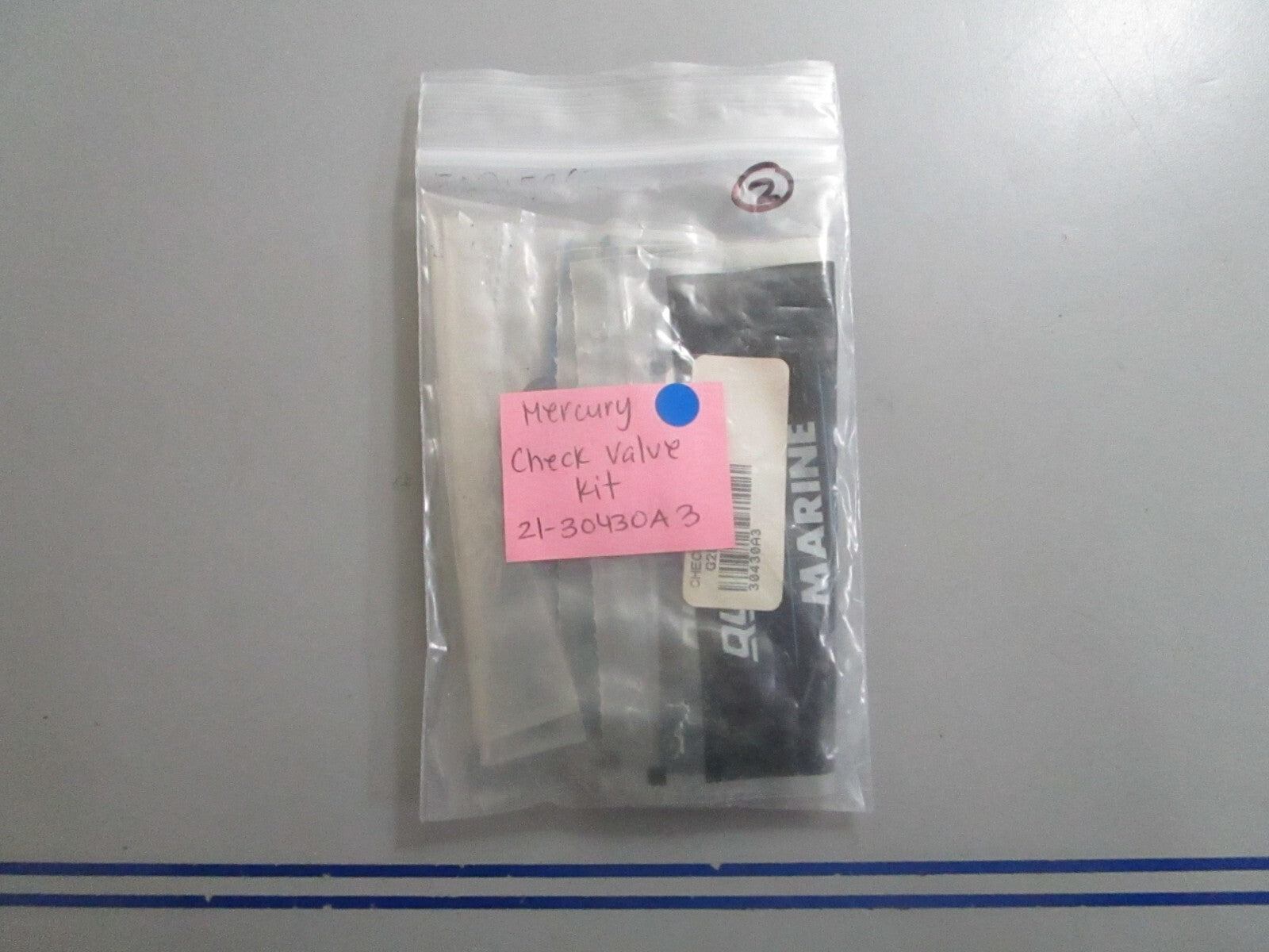 *NEW OEM* 0810 Mercury Quicksilver Check Valve Kit 21-30430A3