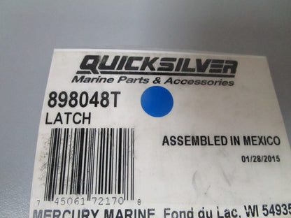 NEW OEM 898048T Mercury Quicksilver Latch 0720