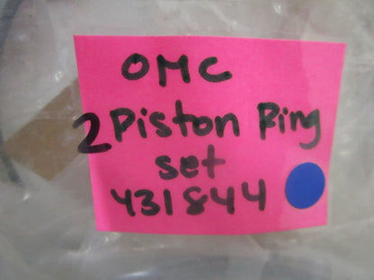 *NEW OEM* 0810 OMC Johnson Evinrude 2 Piston Ring Set 431844 0431844