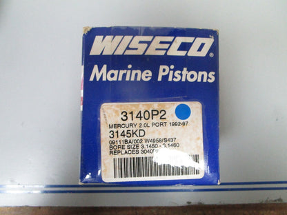 *NEW* 0720 Wiseco Port Piston 3140P2 3145KD Replaces: Mercury 92' - 97' 2.0L