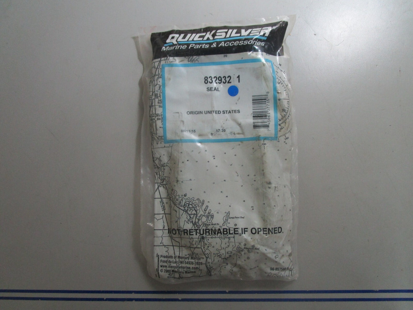 *NEW OEM* 0810 Mercury Quicksilver Seal 832932 1