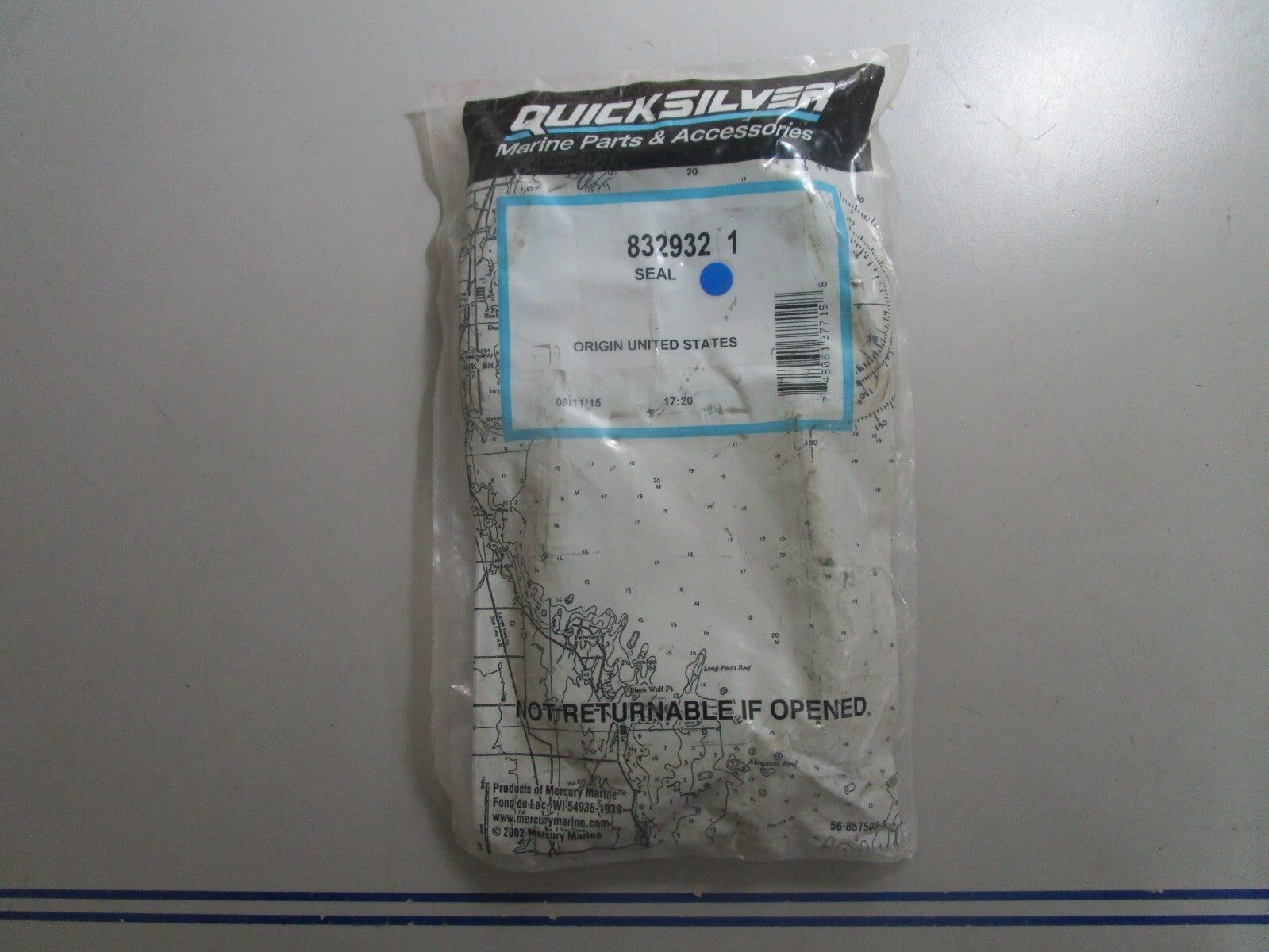 *NEW OEM* 0810 Mercury Quicksilver Seal 832932 1