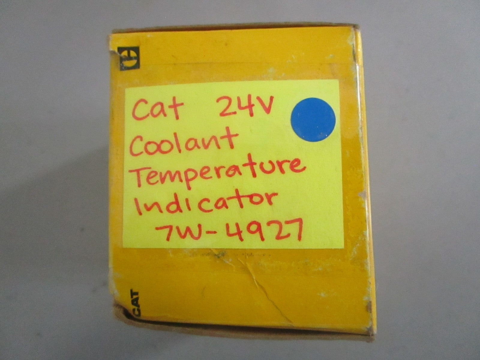 NEW OEM 7W-4927 CAT 24V Coolant Temperature Indicator 0820