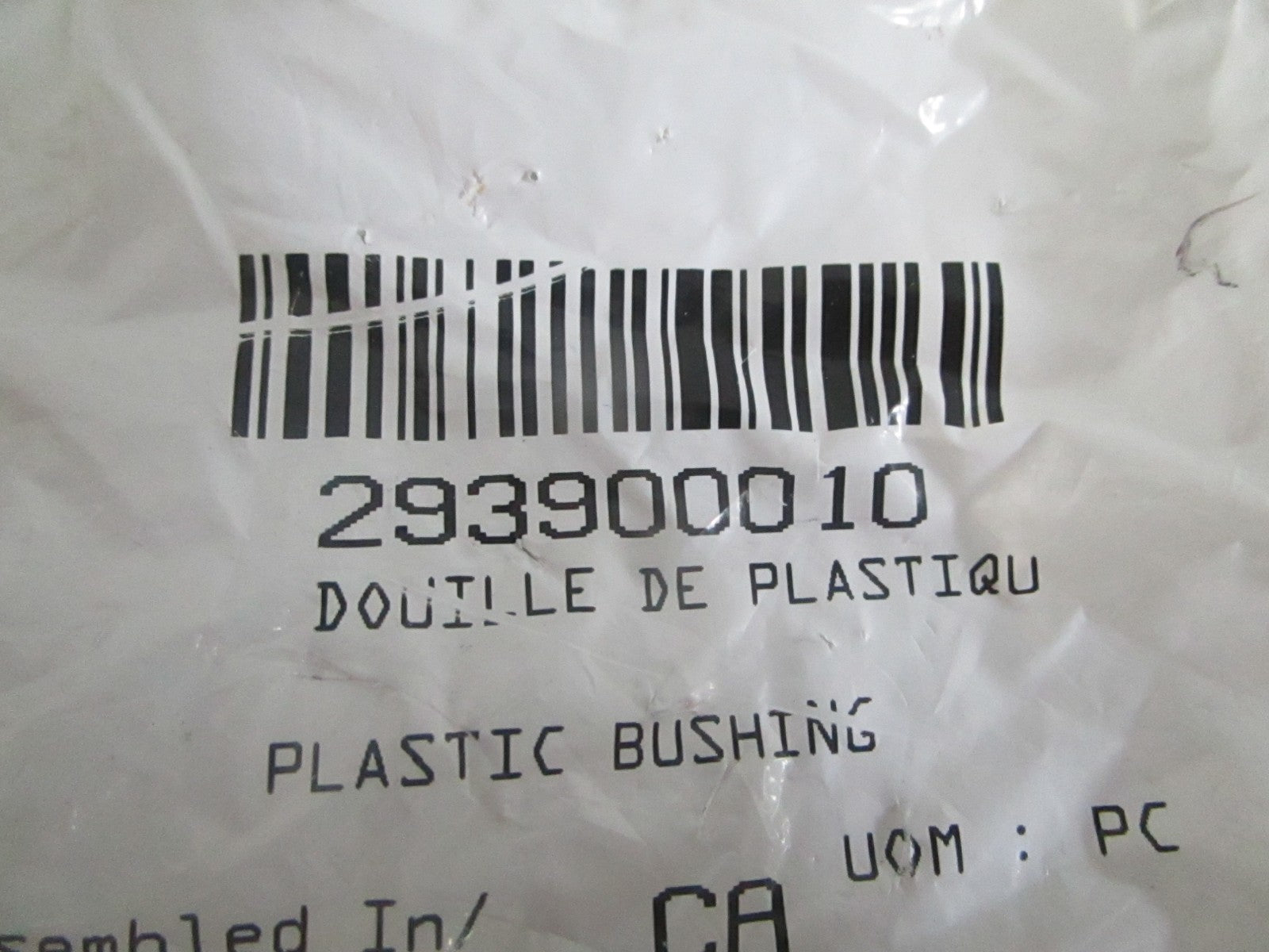 NEW OEM (LOT OF 4) 293900010 Sea-Doo Venturi Plastic Bushing 0820