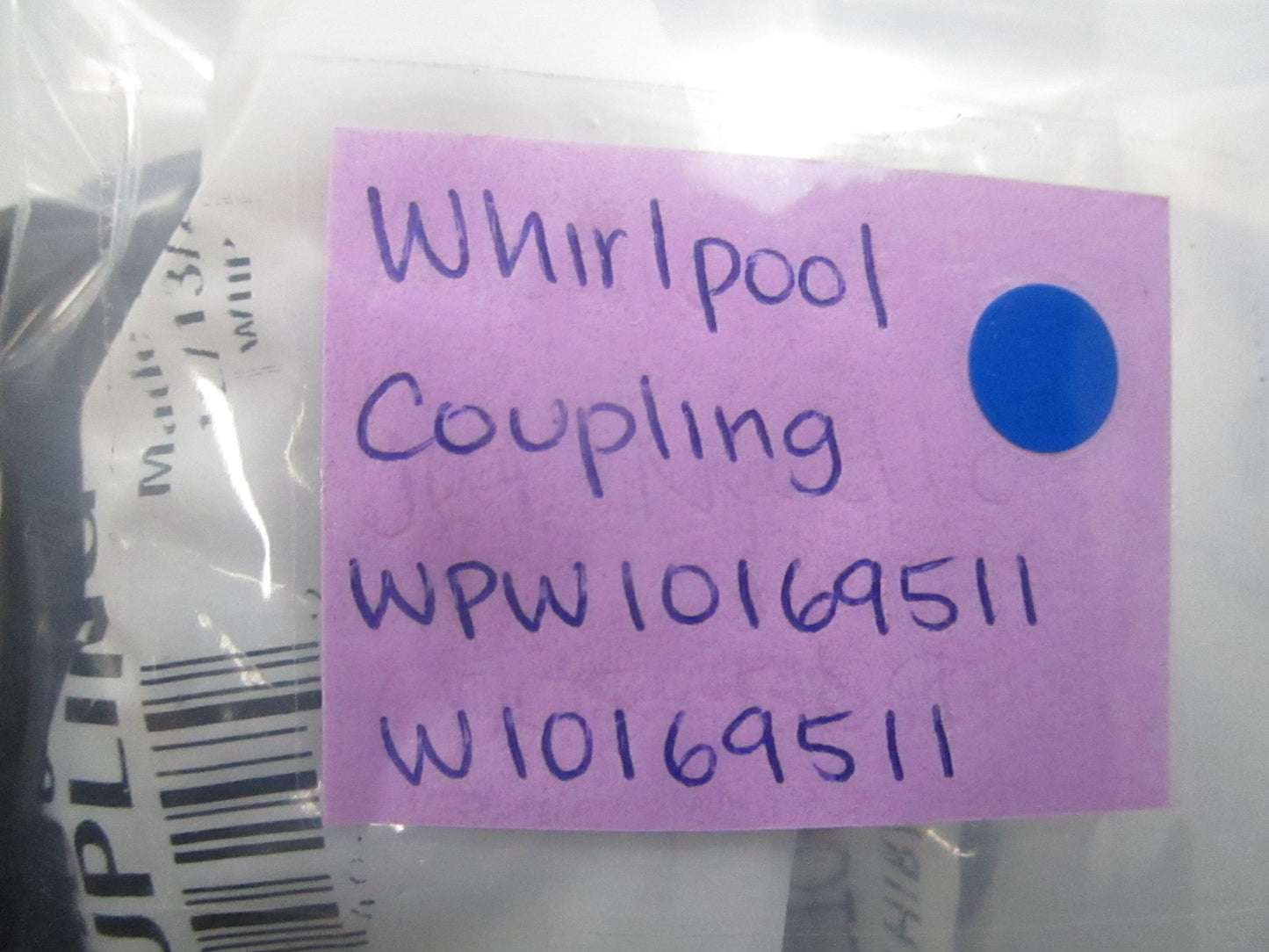 *NEW OEM* 0810 Whirlpool Coupling WPW10169511 W10169511
