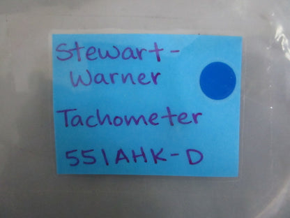 NEW OEM 551AHK-D Stewart-Warner Tachometer 0820