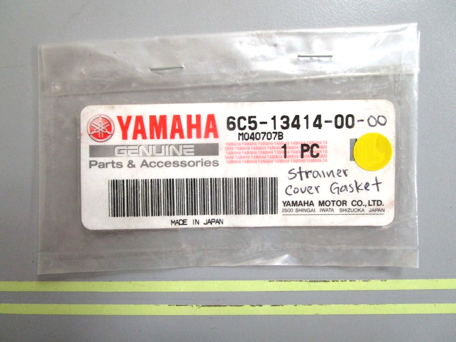 *NEW OEM* 0750 Yamaha STRAINER COVER GASKET 6C5-13414-00-00
