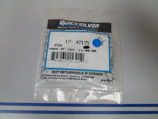 *NEW OEM* (LOT OF 2) 0810 Mercury Quicksilver Pin 17-47175