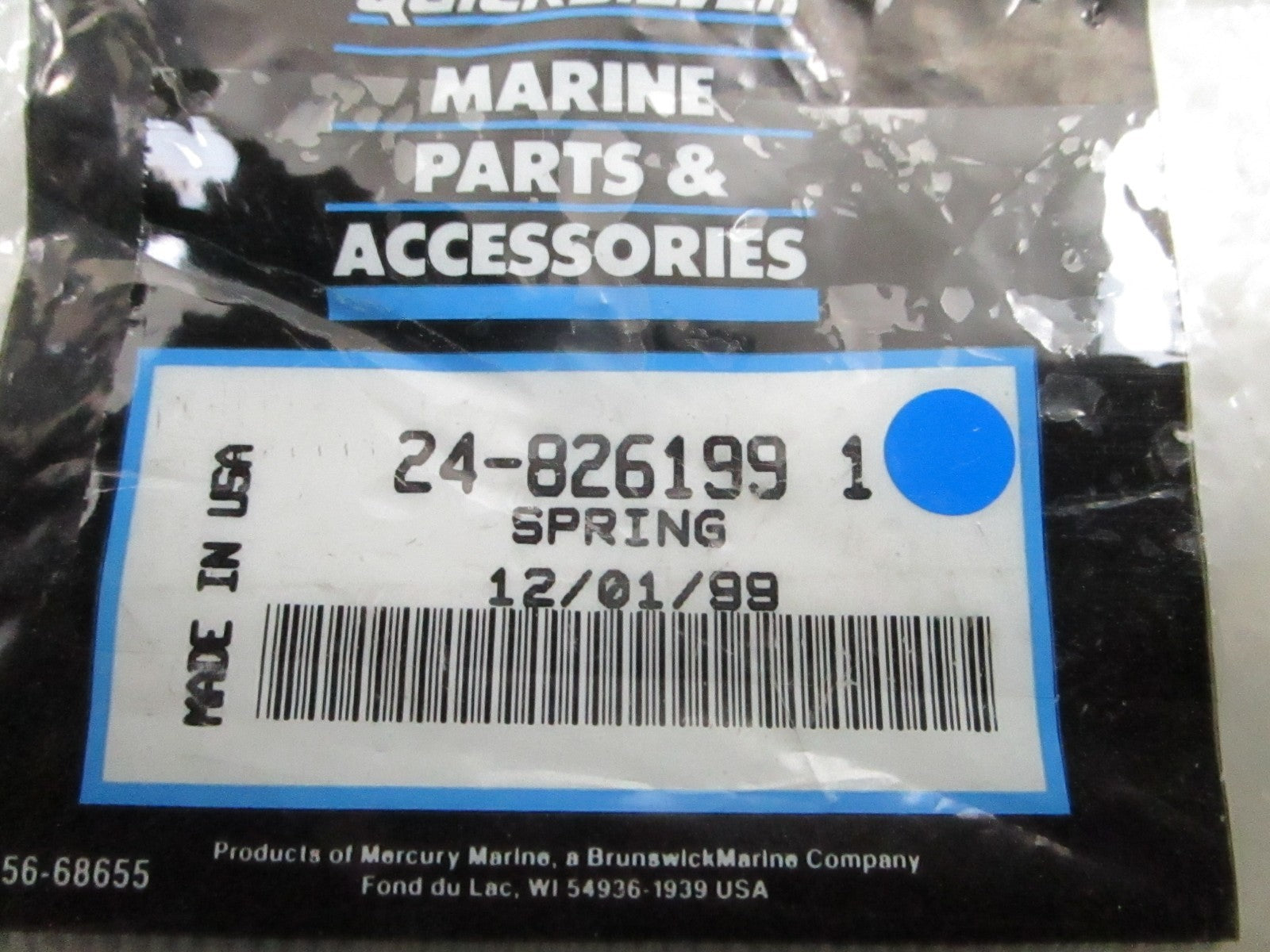*NEW OEM* 0810 Mercury Quicksilver Spring 24-826199 1