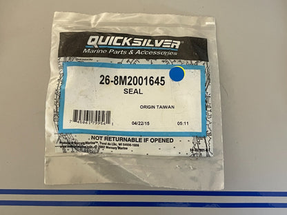 *NEW OEM* 0810 Mercury Quicksilver Seal 26-8M2001645