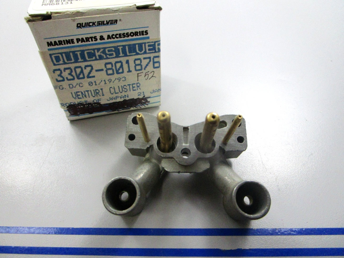 *NEW OEM* 0810 Mercury Quicksilver Venturi Cluster 3302-801876