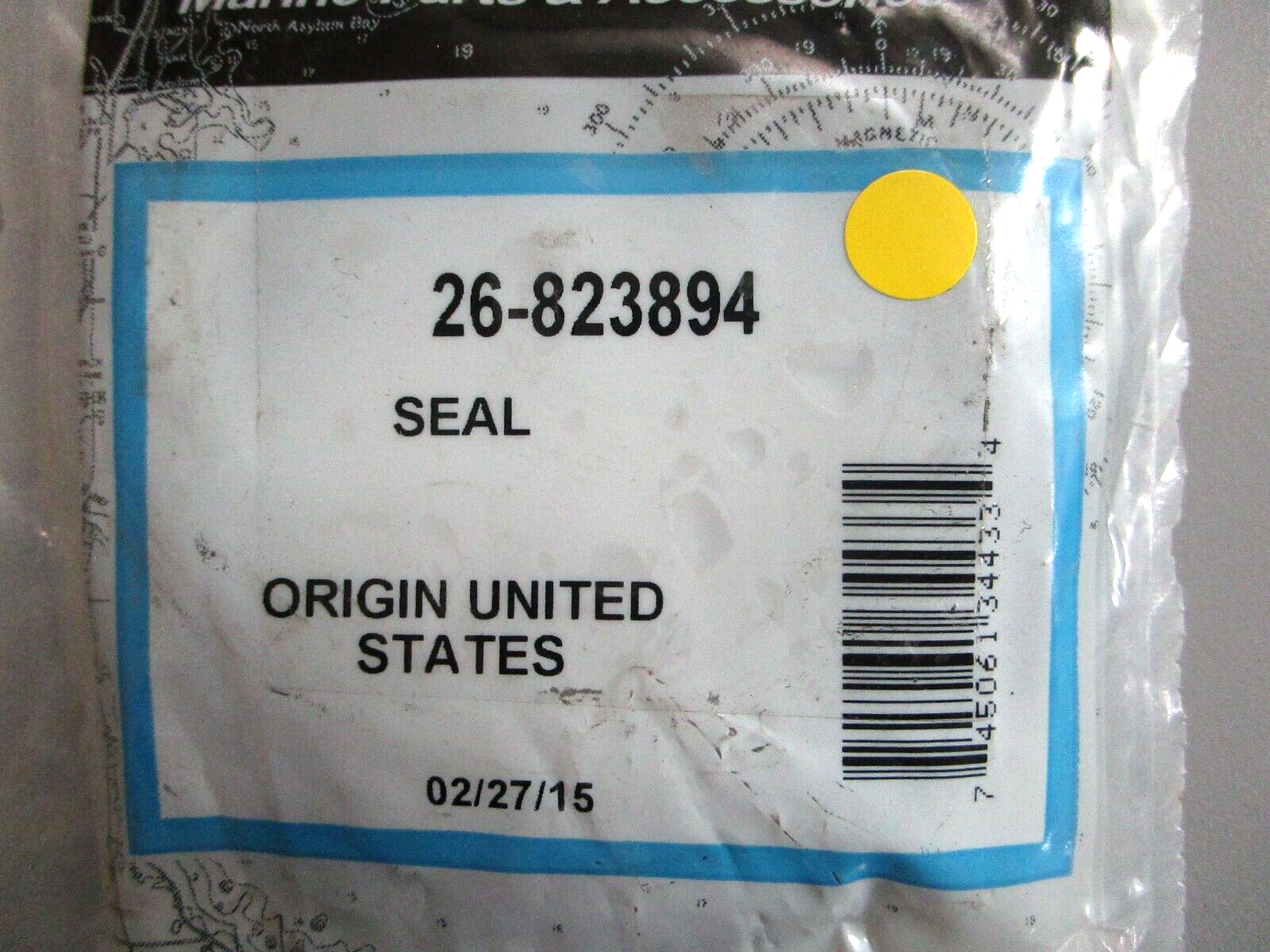 *NEW OEM* 0750 Mercury Quicksilver  SEAL 26-823894